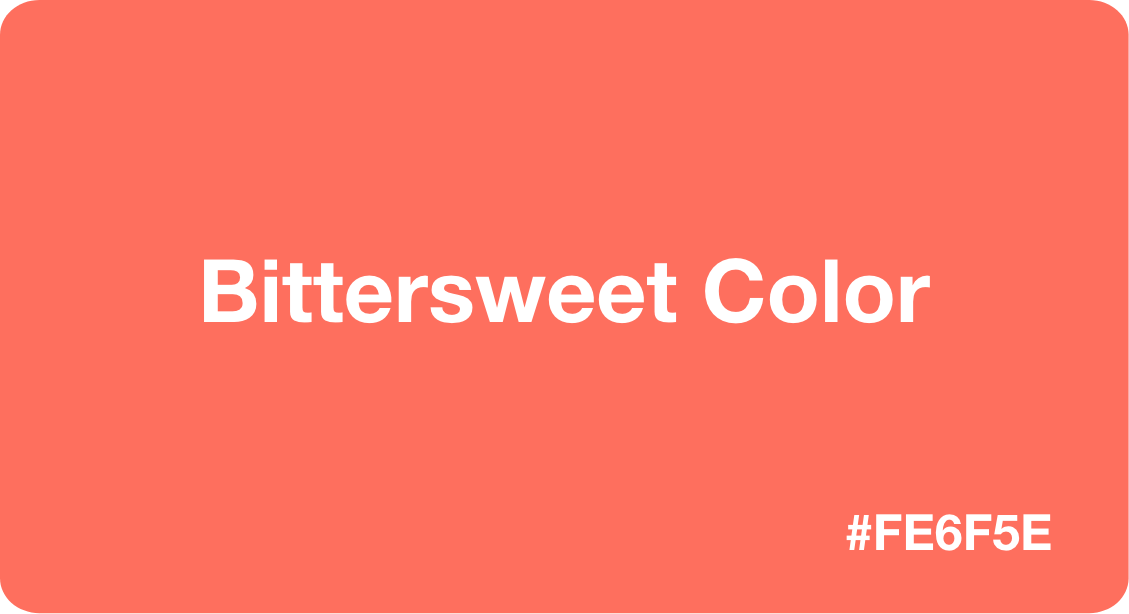 Bittersweet Color: Best Practices, Color Codes, Palettes & More!